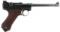 1916 GERMAN DWM NAVY P14 9mm CALIBER LUGER PISTOL