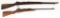 WWII JAPANESE ARISAKA RIFLES FOR PARTS LOT OF 2