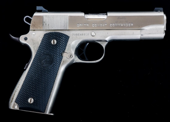 1976 COLT MODEL COMBAT COMMANDER 45 ACP PISTOL