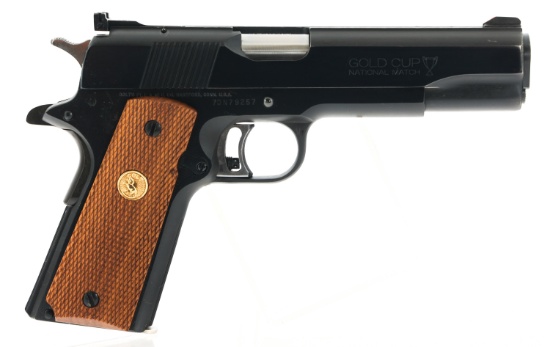 COLT GOLD CUP NATIONAL MATCH MKIV SERIES 70 PISTOL