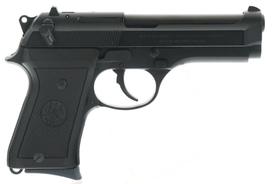 BERETTA MODEL 92 SB COMPACT 9mm CALIBER PISTOL