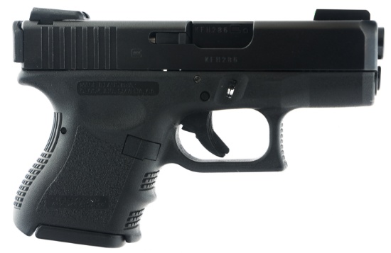 GLOCK MODEL 26 G3 SUBCOMPACT 9X19mm CALIBER PISTOL