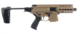 SIG SAUER MODEL MPX 9mm CAL SEMI AUTOMATIC PISTOL