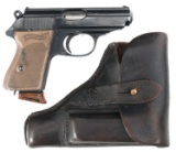 WALTHER MODEL PPK 7.65mm CALIBER SEMI AUTO PISTOL