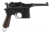 MAUSER C96 BOLO 7.63MM BROOMHANDLE PISTOL