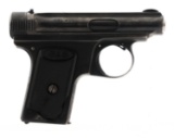 J.P. SAUER & SOHN MODEL M1919 V1 6.35mm CAL PISTOL