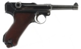 1936 GERMAN MAUSER S/42 CODE P08 LUGER PISTOL