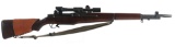1952 US SPRINGFIELD M1D GARAND .30-06 SNIPER RIFLE