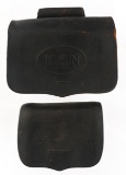 US NAVY MODEL 1861 CARTRIDGE BOX & FUSE BOX