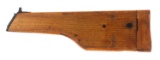 WOOD PISTOL SHOULDER STOCK HOLSTER