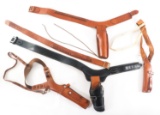 LEATHER HOLSTERS AND BELTS