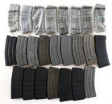 AR RIFLE MAGAZINES .223 CALIBER - LOT OF 24