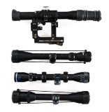 RIFLE SCOPES LOT OF 4