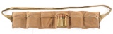 COLD WAR BANDOLIER AMMO POUCH & .30-06 AMMUNITION