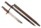 WWI BRITISH M1907 & CANADIAN ROSS BAYONETS