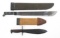 WWI - WWII US ARMY M1917 BOLO KNIFE & MACHETE