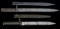 WWI GERMAN & TURKISH ERSATZ BAYONETS LOT OF 2