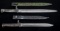 WWI GERMAN & TURKISH ERSATZ BAYONET LOT OF 2