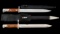 WWI SPANISH M1884/98 & M1893 BAYONETS LOT OF 2