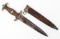 WWII GERMAN SA DRESS DAGGER BY RZM M7/80
