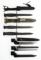 COLD WAR US M7 & BRITISH BAYONET LOT OF 6