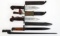 WWI - COLD WAR RUSSIAN & POLISH BAYONET LOT OF 4
