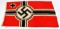 WWII GERMAN NAVY KRIEGSMARINE BATTLE FLAG