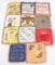 WWII US ARMY & NAVY PILLOW SHAM LOT OF 11