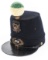 PRE CIVIL WAR M1851 MEDICAL OFFICER SHAKO
