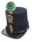 PRE CIVIL WAR M1851 RIFLEMEN OFFICER SHAKO