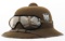 WWII GERMAN AFRIKA KORPS 2nd PATTERN PITH HELMET