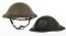 WWI - WWII BRITISH ARMY BRODIE COMBAT HELMET