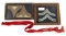 CIVIL WAR FRAMED NCO UNIFORM STRIPES & SASH