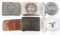 WWII GERMAN OFFICER & ENLISTED BELT BUCKLE LOT