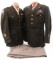 WWII US AAF & ARTILLERY OFFICER DRESS UNIFORMS