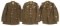 WWII US AAF CBI NCO SERVICE DRESS TUNIC LOT OF 3