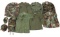 COLD WAR - MODERN US OD / CAMO FATIGUES & HELMET