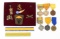 WWI - WWII DUTCH CAMPAIGN MEDALS & BADGES