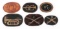 CIVIL WAR UNION ARMY OFFICER CAP ORNAMENTS LOT