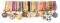 MEXICAN WAR - WWII US ARMY MINI MEDAL GROUPING