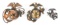 USMC PATTERN 1912 OFFICER & 1936 ENLISTED EGA LOT