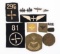 WWI US AIR CORPS WINGS - COLLAR AND PATCHES LOT