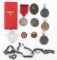 WWII GERMAN MEDAL & BADGE LOT OF 10