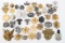 WWII - COLD WAR US ARMY HAT BADGES & INSIGNIA LOT