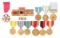 WWII - KOREAN WAR US ARMY NAMED MEDAL GROUPING