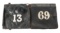 CIVIL WAR UNION 69th & 13th INFANTRY KNAPSACKS
