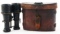 WWI US & FRENCH ARMY SIGNAL CORPS BINOCULARS