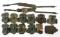 COLD WAR US ARMY 30 ROUND MAGAZINE POUCHES LOT