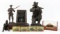 US SOLDIER DISPLAY STATUES & TANK TOYS