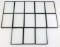 COLLECTIBLE DISPLAY CASE RIKER MOUNT LOT OF 13